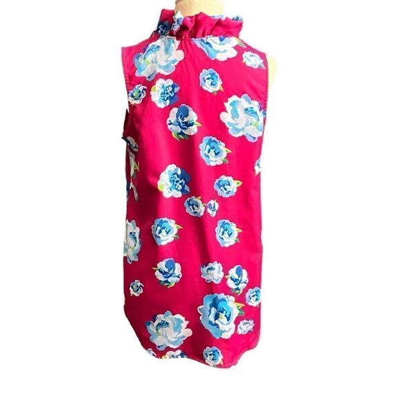 MUDPIE Frilly, Flowery, Fun Sleeveless Top / SZ: S - Picture 2 of 5